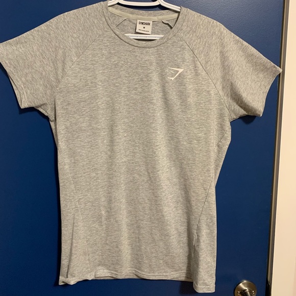 Gymshark Critical 2.0 T-Shirt - Light Grey Marl - Picture 4 of 5